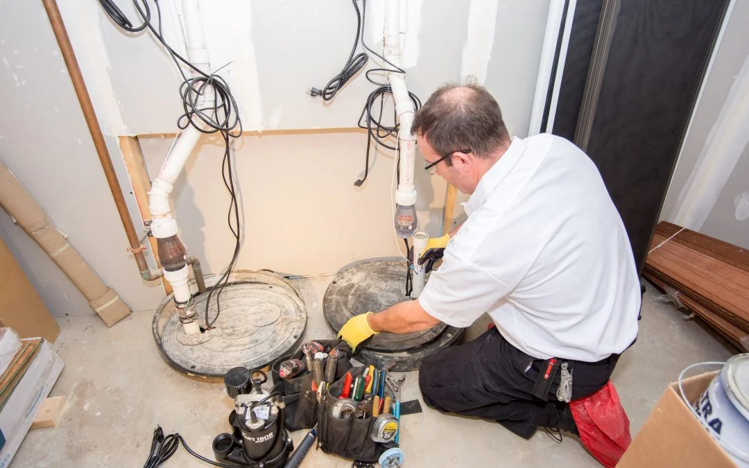 Sump Pump Installation plumbing